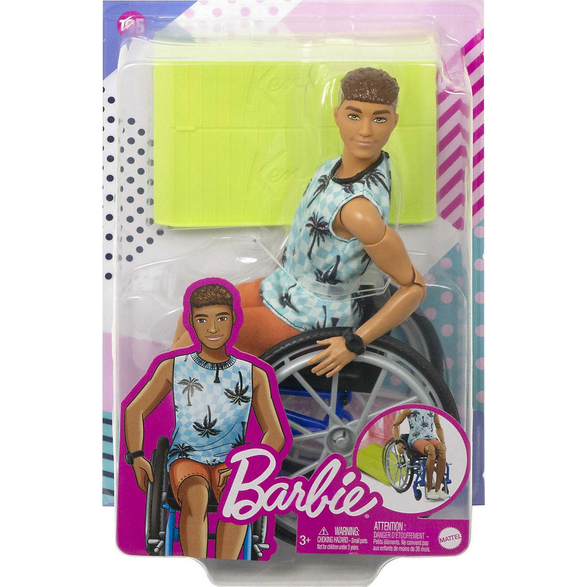 Barbie Ken Fashionistas + Wheelchair