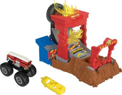 Image of Hot Wheels Monster Trucks Arena World: Entry Challenge - 5 Alarm's Fire Smash Through mehrfarbig
