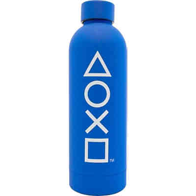 Edelstahl Trinkflasche Playstation blau, 500 ml