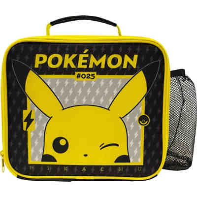 Aufbewahrungstasche Lunchbag Pokemon, 20 x 23 x 9 cm, isoliert, inkl. Flaschenfach