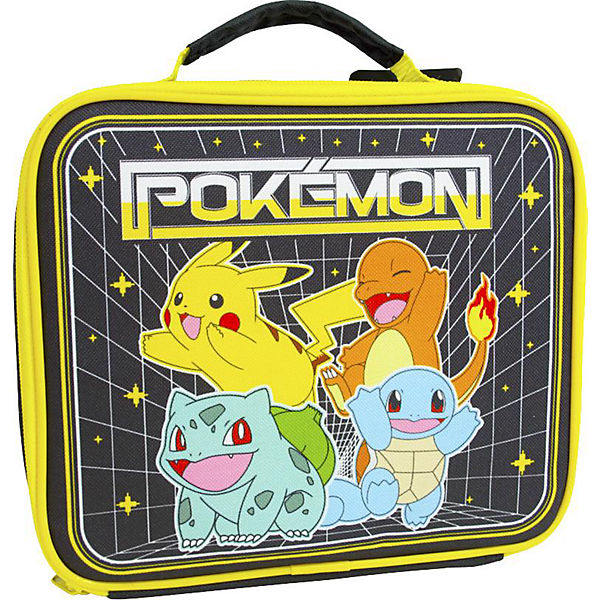 Aufbewahrungstasche Lunchbag Pokemon, 20 x 23 x 8 cm, isoliert