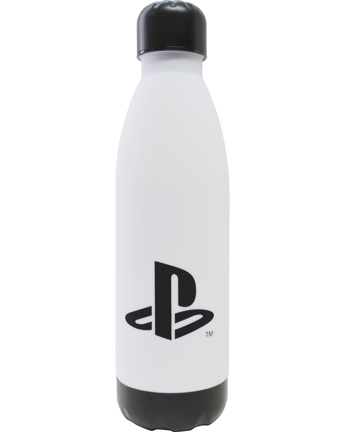 Trinkflasche Soft Touch Playstation weiß 650 ml