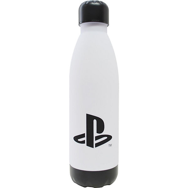 Trinkflasche Soft Touch Playstation weiß, 650 ml