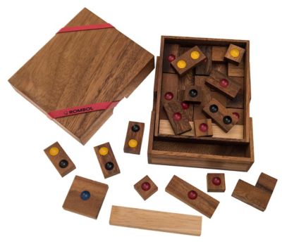 ROMBOL All in one 8 interessante Schiebespiele mit unterschiedlichen Schwierigkeiten in einer Box für langen Spielspaß