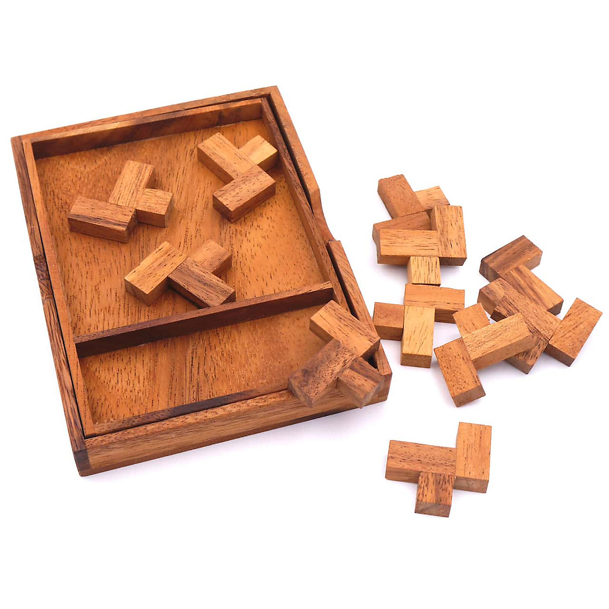 ROMBOL Eleven L Puzzle kniffliges Packproblem für die ganze Familie