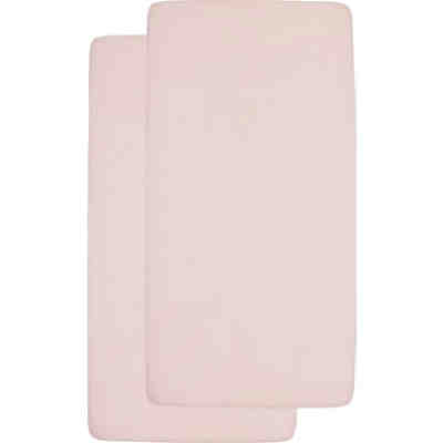 Jersey Spannbettlaken 2-Pack 40x80/90 soft pink