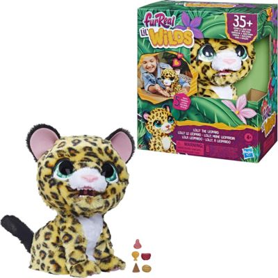 Image of Hasbro furReal Lil Wilds Lolly the Leopard Animatronic Toy