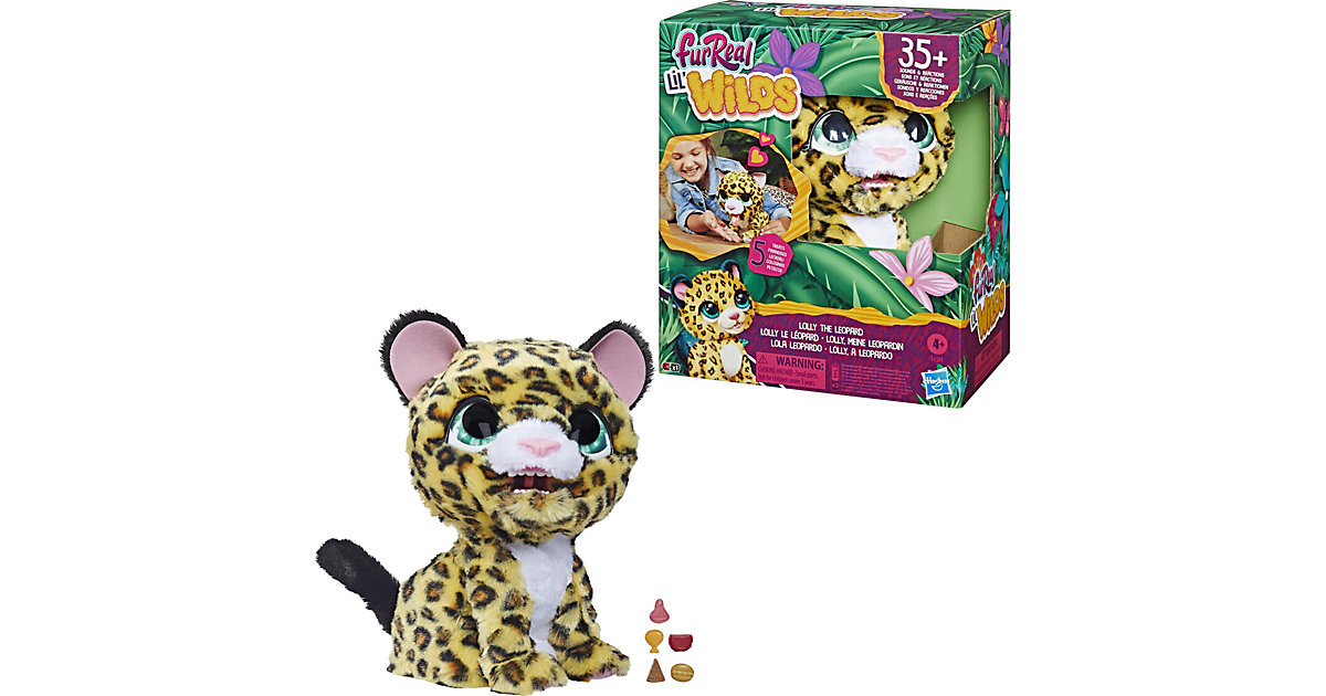 Image of Hasbro furReal Lil Wilds Lolly the Leopard Animatronic Toy