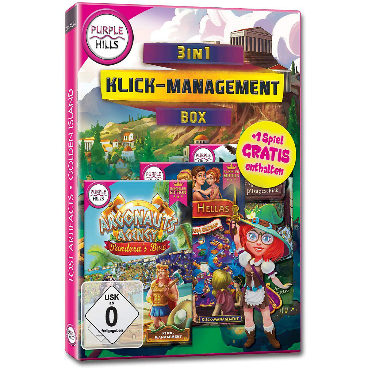 PC Purple Hills: 3-In-1 Klickmanagement Box 2