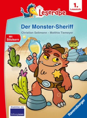 Image of Buch - Der Monster-Sheriff - Leserabe ab Klasse 1- Erstlesebuch Kinder ab 6 Jahren Kinder