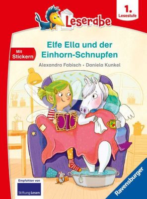 Image of Buch - Elfe Ella und der Einhorn-Schnupfen - Leserabe ab 1. Klasse - Erstlesebuch Kinder ab 6 Jahren Kinder