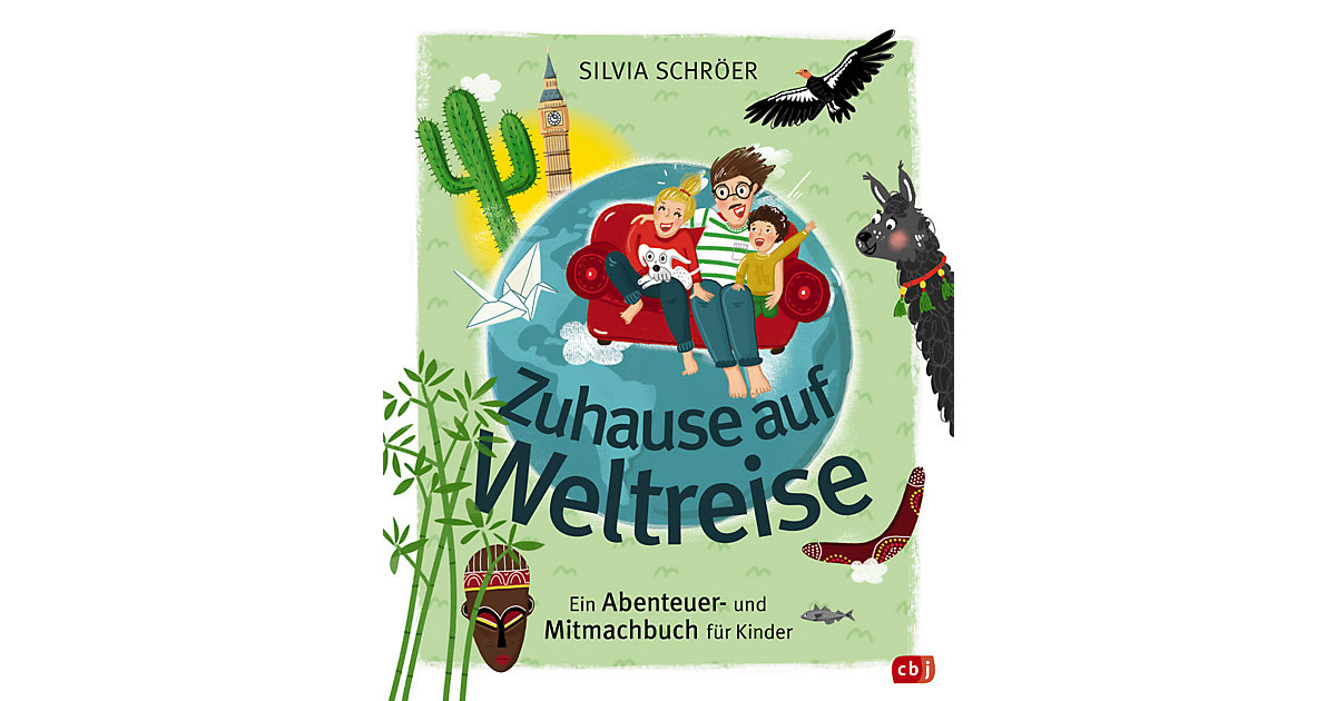Image of Buch - Zuhause auf Weltreise - Ein Abenteuer- und Mitmachbuch Kinder Kinder