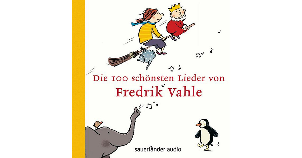 Die 100 schönsten Lieder von Fredrik Vahle, 4 Audio-CDs Hörbuch