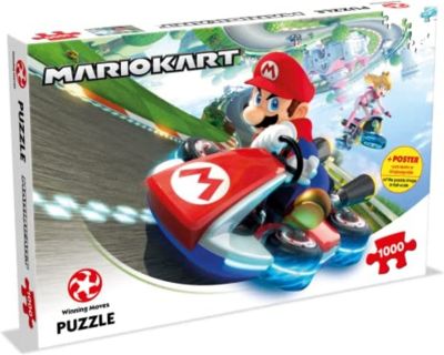 Winning Moves Puzzle Mario Kart Funracer (1000 Teile)