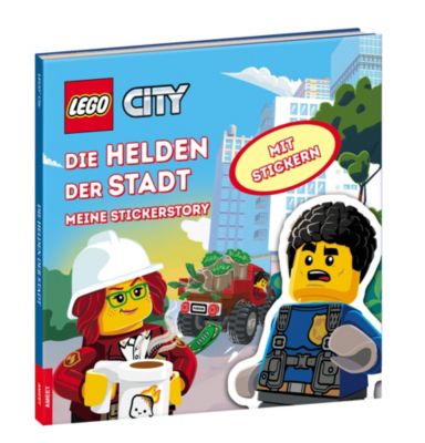Image of Buch - LEGO® City - Die Helden der Stadt - Meine Stickerstory