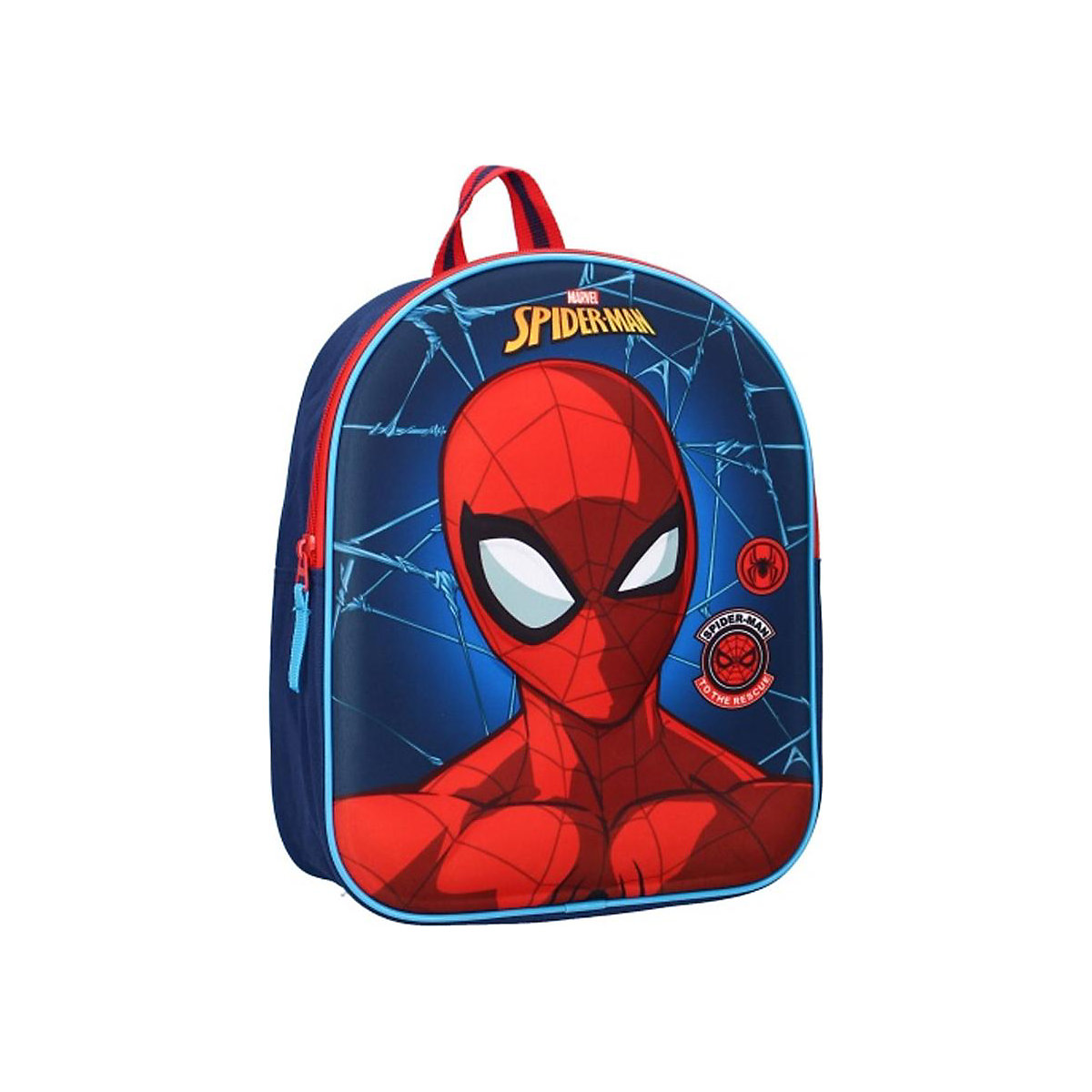 3D Rucksack | Marvel Spiderman | 32 x 26 x 10 cm | Kinder Tasche