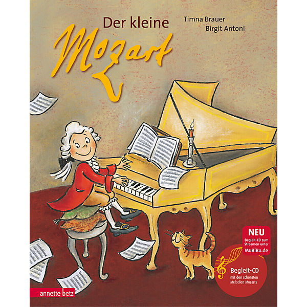 SuperBuch Das musikalische Bilderbuch: Der kleine Mozart, mit Audio-CD