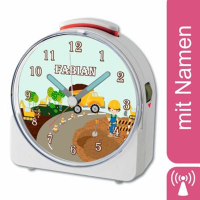 CreaDesign T-Rex Kinderwecker - Personalisierbar Mit Namen & Funktechnologie