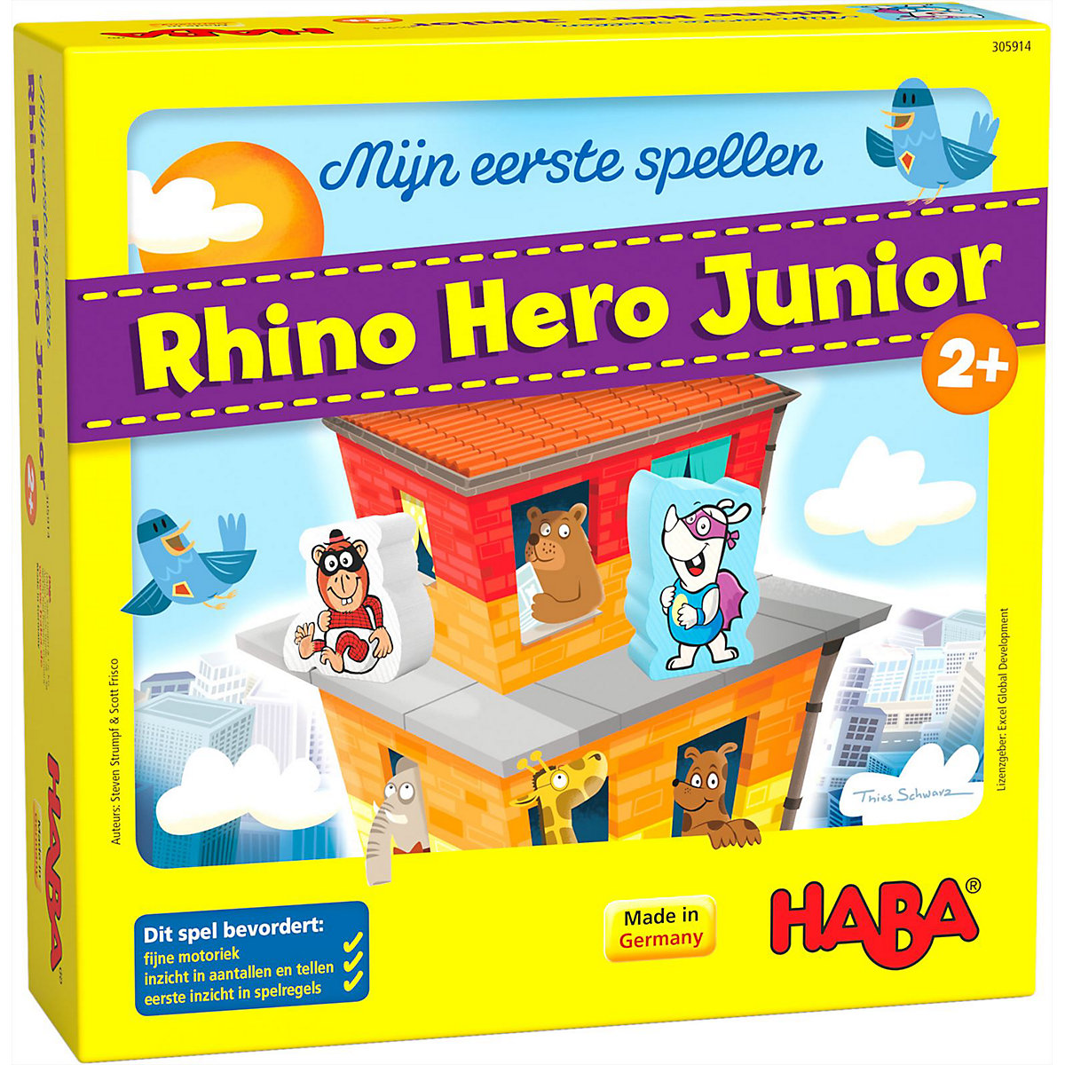 Haba Meine ersten Spiele Rhino Hero Junior