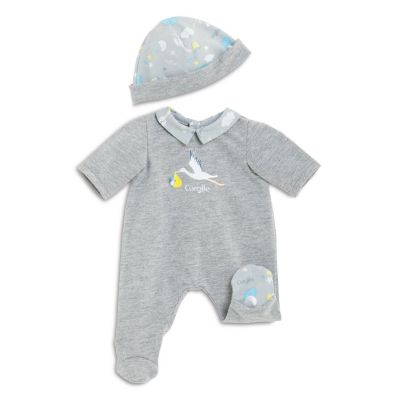 Mon Grand Poupon 36cm Mein erster Pyjama / 2 Teile / für alle 36cm Babypuppen / Für Kinder ab 2 Jahren geeignet