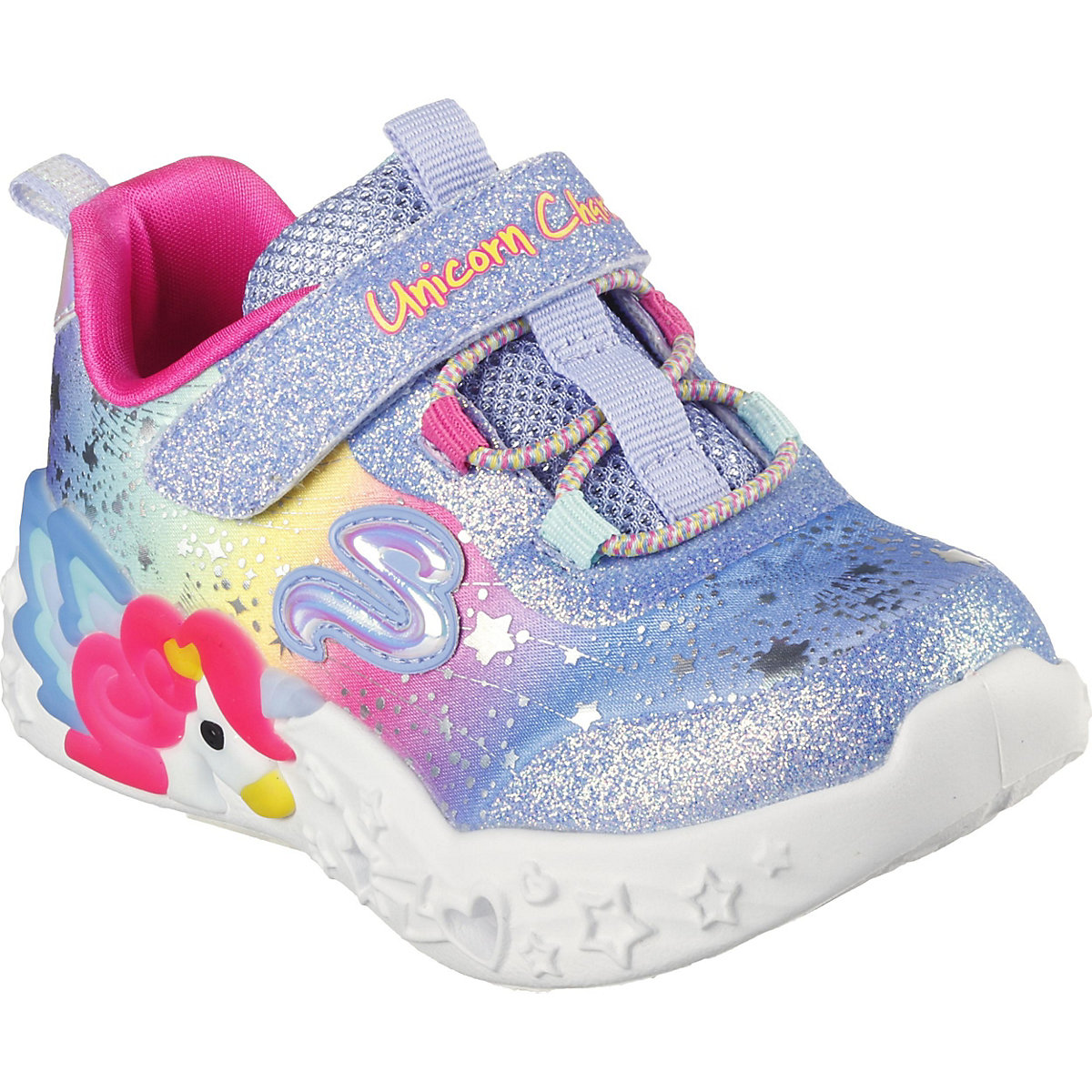 SKECHERS Baby Sneakers Low Blinkies UNICORN CHARMER für Mädchen