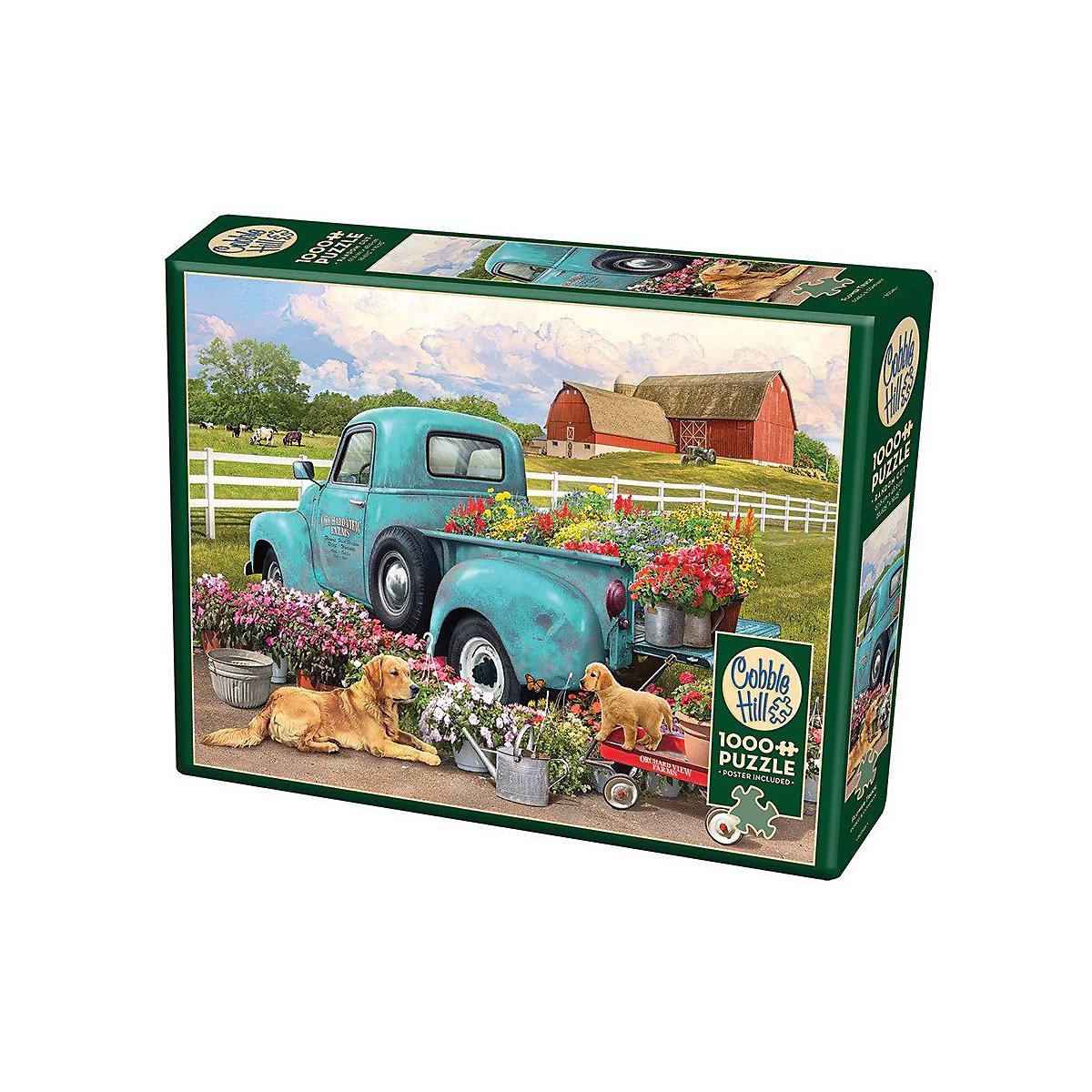 Puzzle Flower Truck 1000 Teile