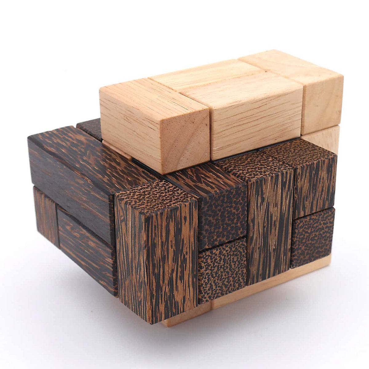 ROMBOL Kardan edles schwieriges Interlockingpuzzle aus Holz