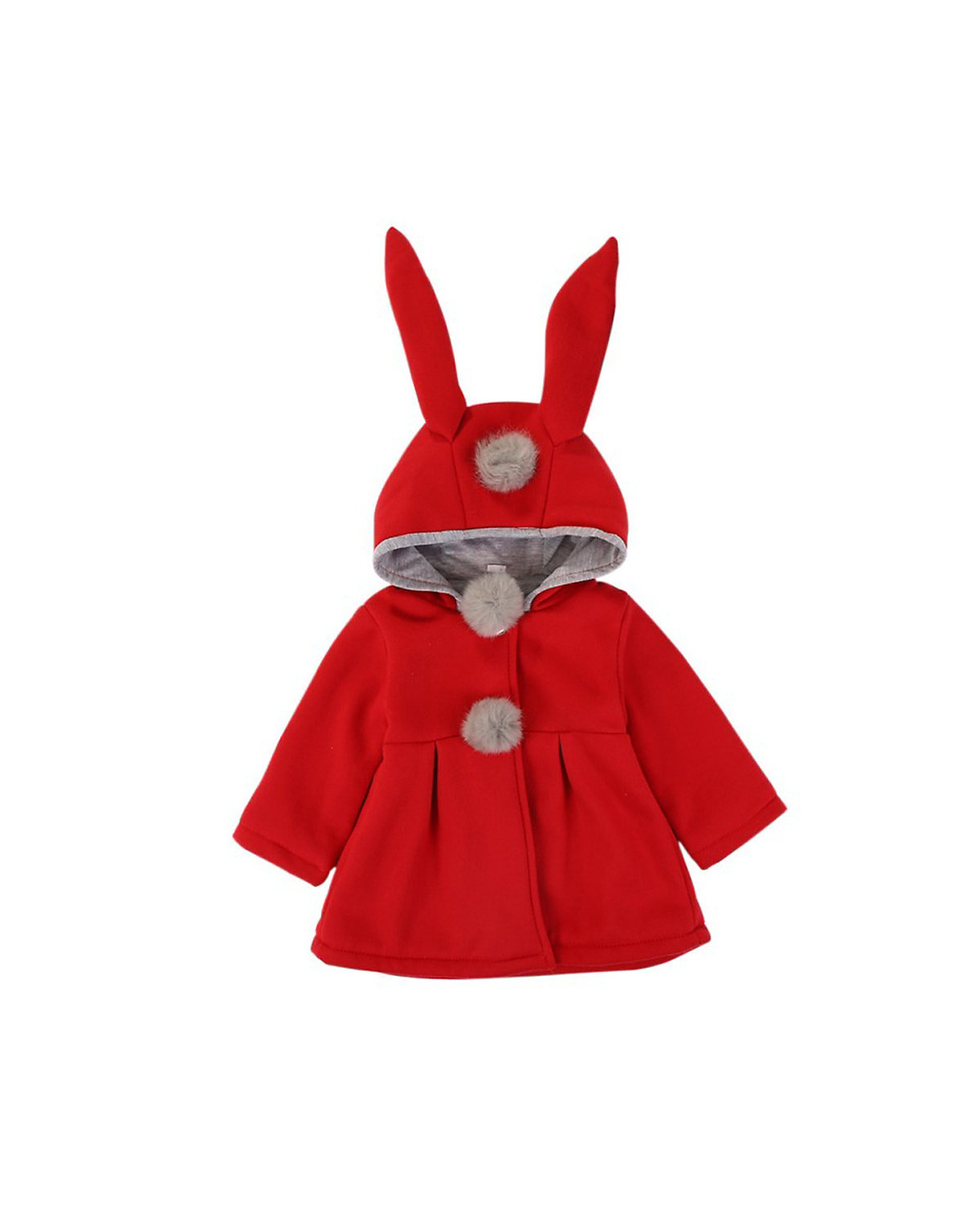frler Hasenohren Mantel für Baby Mädchen Mäntel für Mädchen