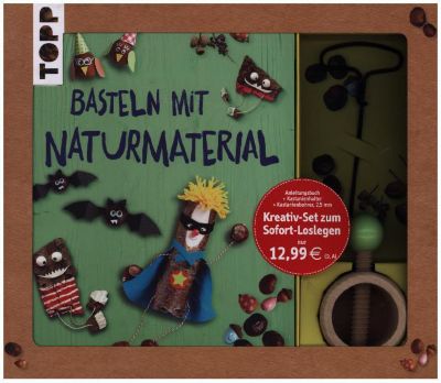 Image of Buch - Kreativ-Set Basteln mit Naturmaterial