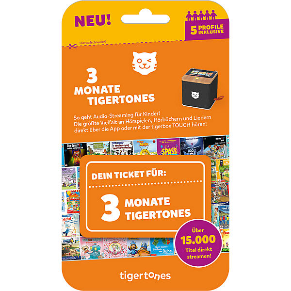 Tigertones - Ticket 3 Monate