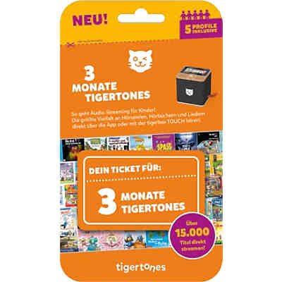 Tigertones - Ticket 3 Monate
