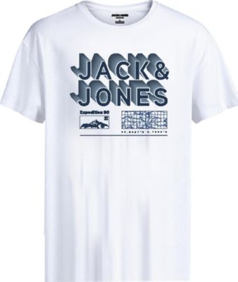 T-Shirt JCOBOOSTER für Jungen, JACK & JONES Junior, weiß | myToys