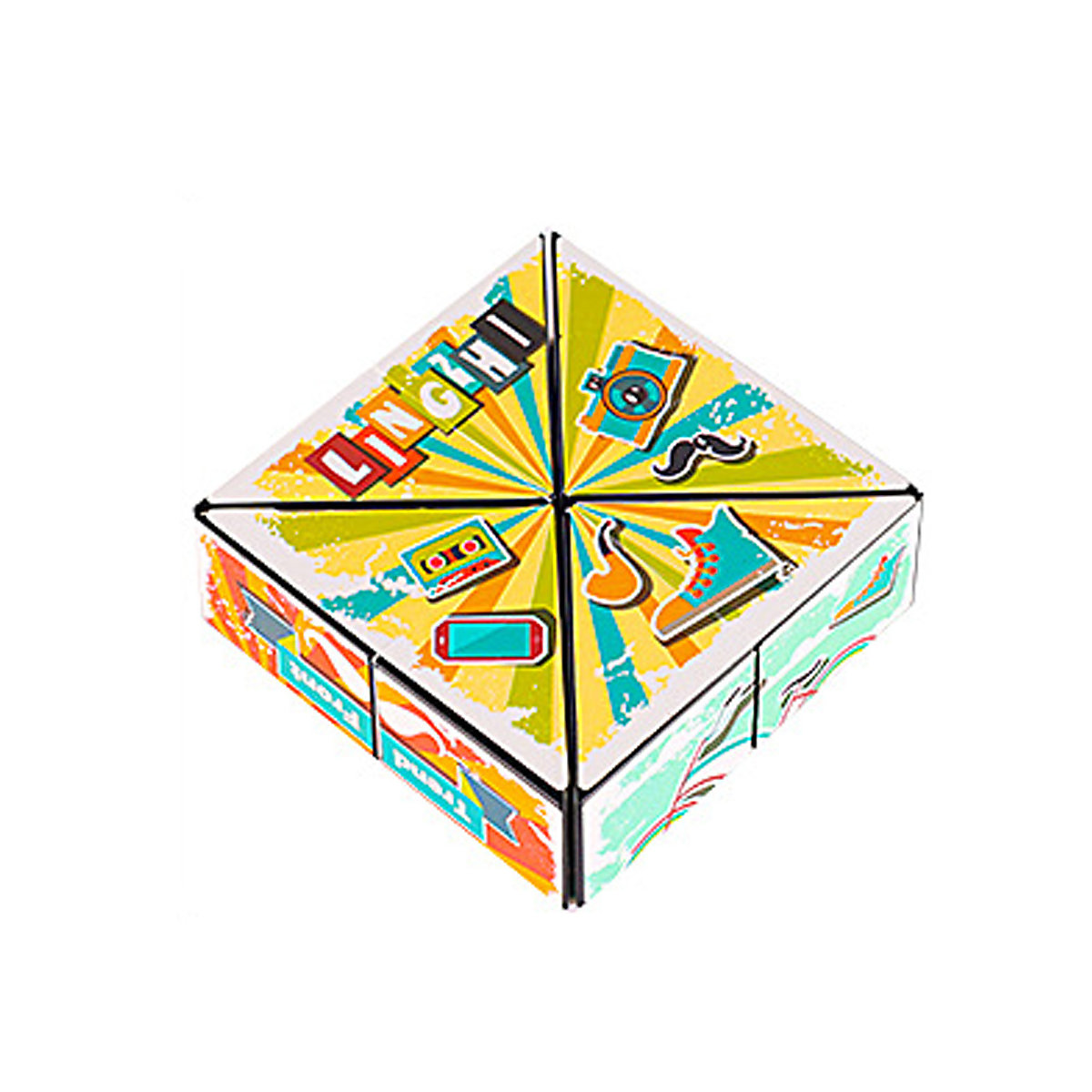 Vicabo Würfel Puzzle Spielzeug Geschicklichkeitsspiele für Kinder