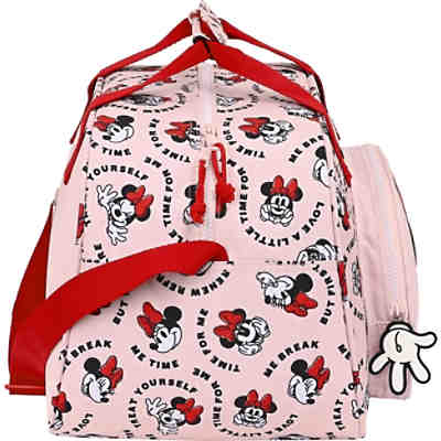 Medium Pink Minnie Mouse Tasche - Minnie Mouse Reisetasche : :  Fashion
