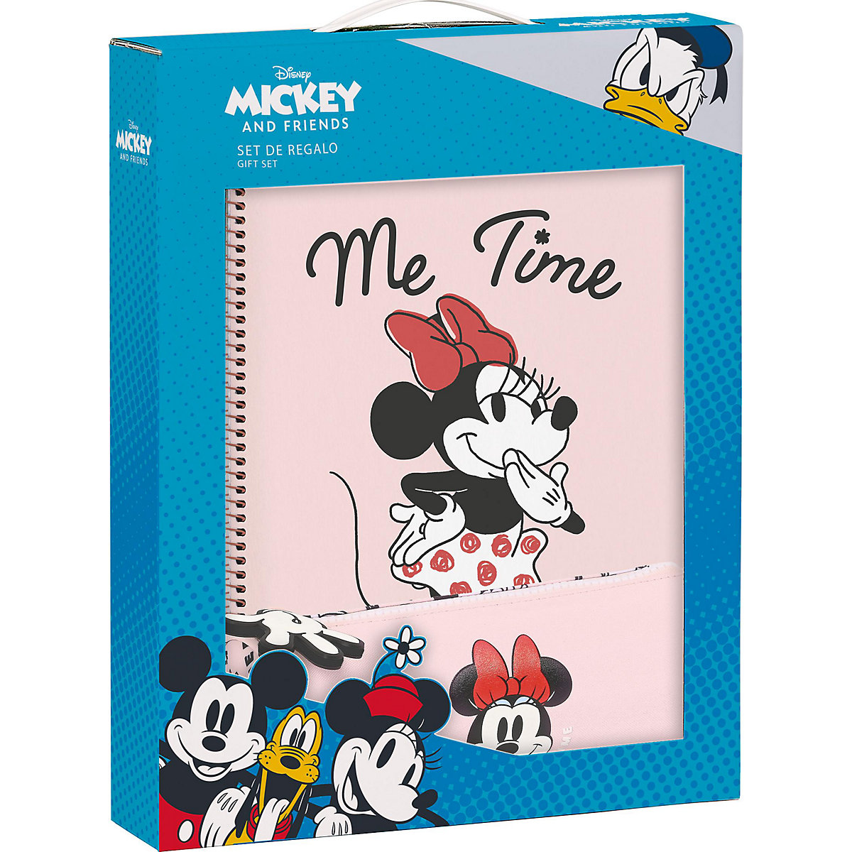 Disney Minnie Mouse Geschenkset mit Schlampermäppchen