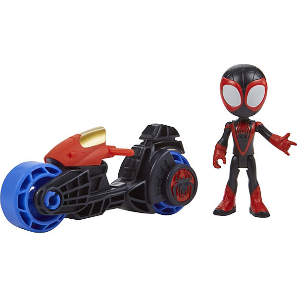 Marvel Spidey and His Amazing Friends Miles Morales: Spider-Man mit Motorrad