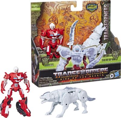 Image of Transformers: Aufstieg der Bestien, Beast Combiner 2er-Pack Arcee & Silverfang