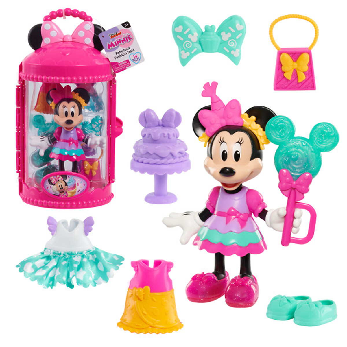 Minnie Mouse Fashion Doll Sweet Party