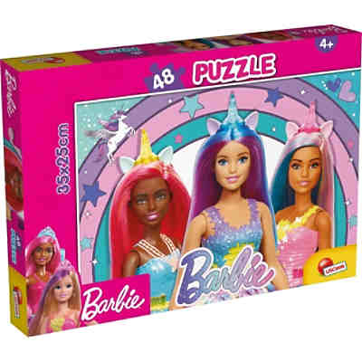 Barbie Puzzle M-Plus 48 Teile, 35 x 25 cm