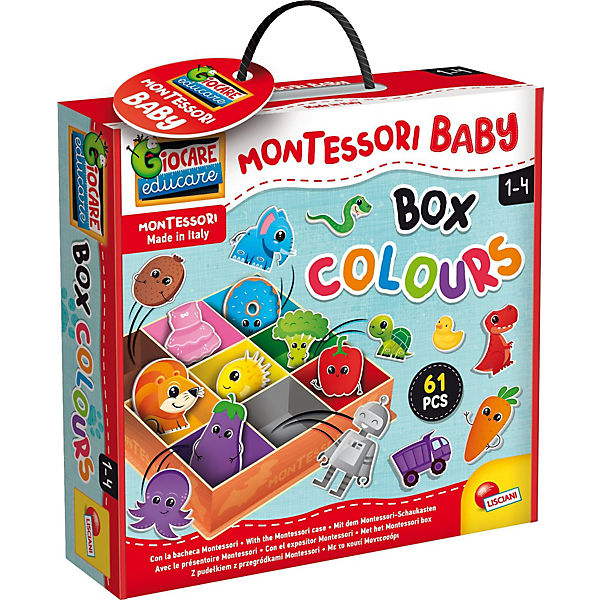 Montessori Baby Sortierkasten - Farben
