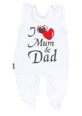 Unisex Baby Strampler mit Spruch für Kinder, TupTam myToys