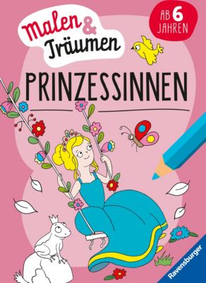 Image of Buch - Ravensburger Prinzessinnen - malen und träumen - 24 Ausmalbilder Kinder ab 6 Jahren - Prinzessinnen-Motive zum Entspannen Kinder