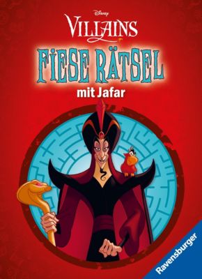 Image of Buch - Ravensburger Disney Villains: Fiese Rätsel mit Jafar - Knifflige Rätsel kluge Köpfe ab 9 Jahren Kinder
