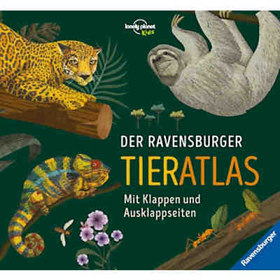 Der Ravensburger Tieratlas - eine tierisch spannende Reise rund um die Welt