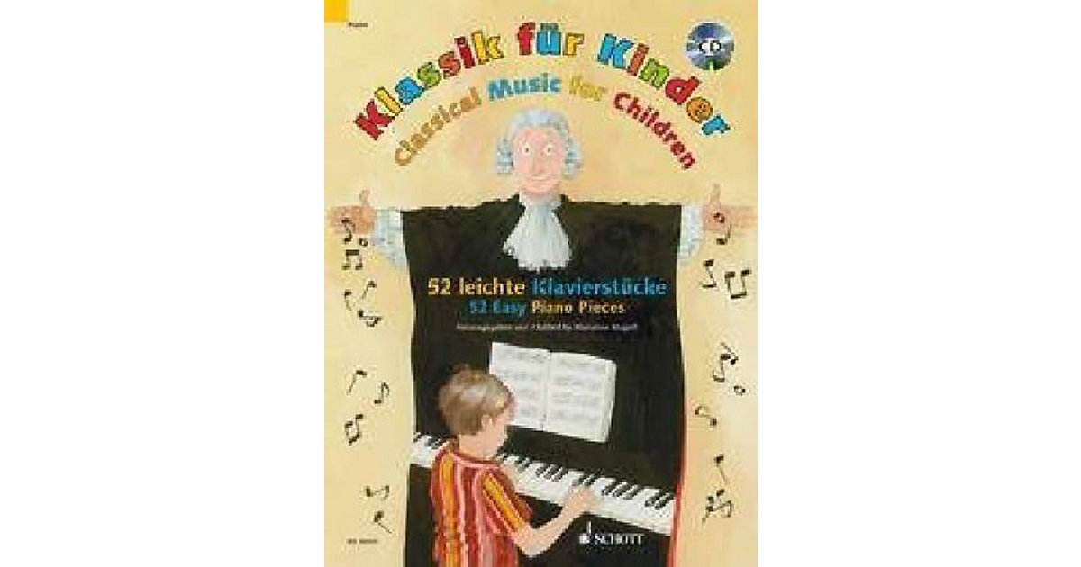 Buch - Klassik Kinder, Klavier, mit Audio-CD Kinder