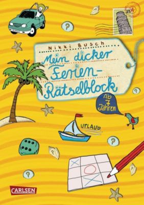 Buch - Mein dicker Ferien Rätselblock