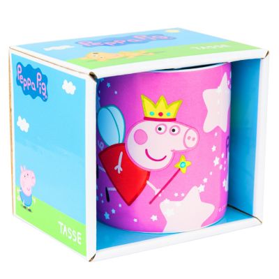 Peppa Wutz Tasse Feenkönigin Becher Kaffeetasse 320 ml Tassen