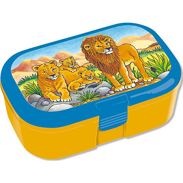 Brotdose mit Einsatz Löwen