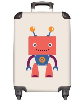 Lelie Uitstekend grind Kinderkoffer - Trolley - Reisekoffer - Kinder - Roboter - rosa - Antenne,  NoBoringSuitcases, mehrfarbig Modell 1 | myToys