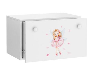 Spielzeugtruhe Sitztruhe Inga 70cm Motiv wählbar mit 1 Schublade